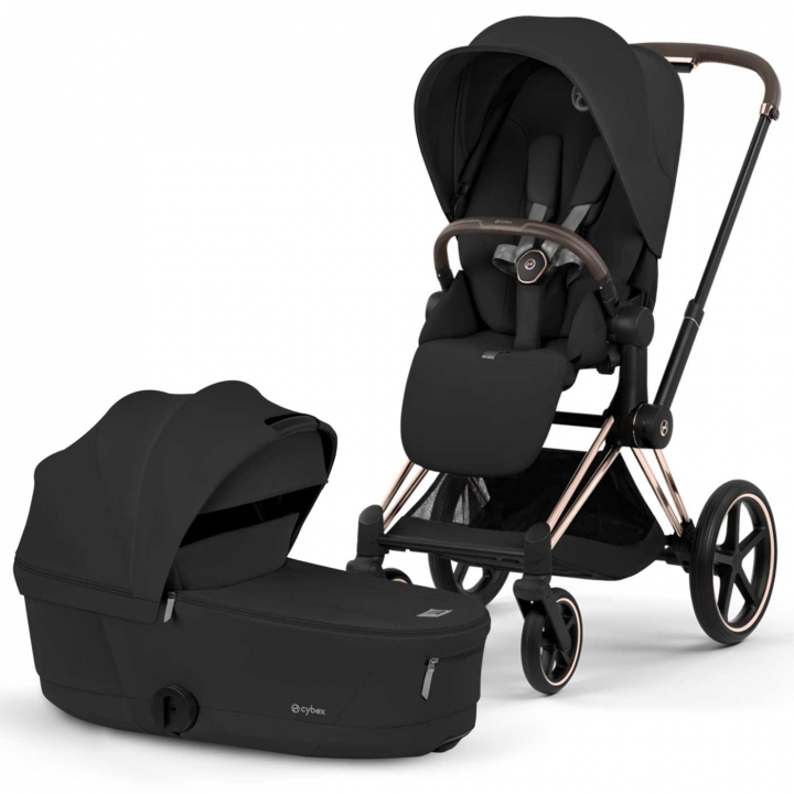 Cybex Priam Duovagn Rosegold/Sepia Black