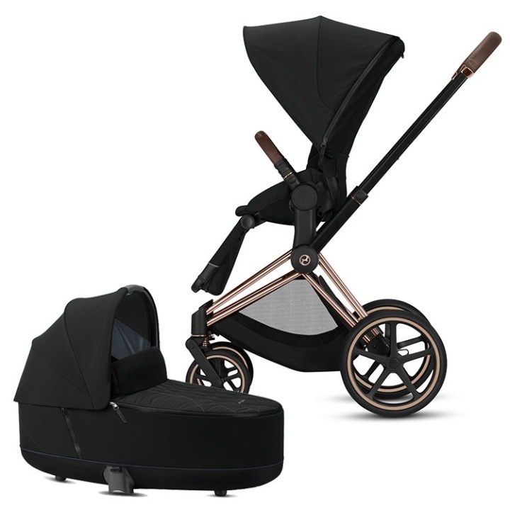 Cybex Priam 2020 Komplett sitt- och liggvagn Rosegold