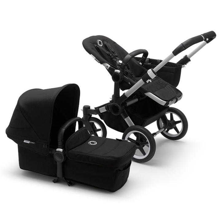 Bugaboo Donkey3 Mono Komplett duovagn Alu/Black