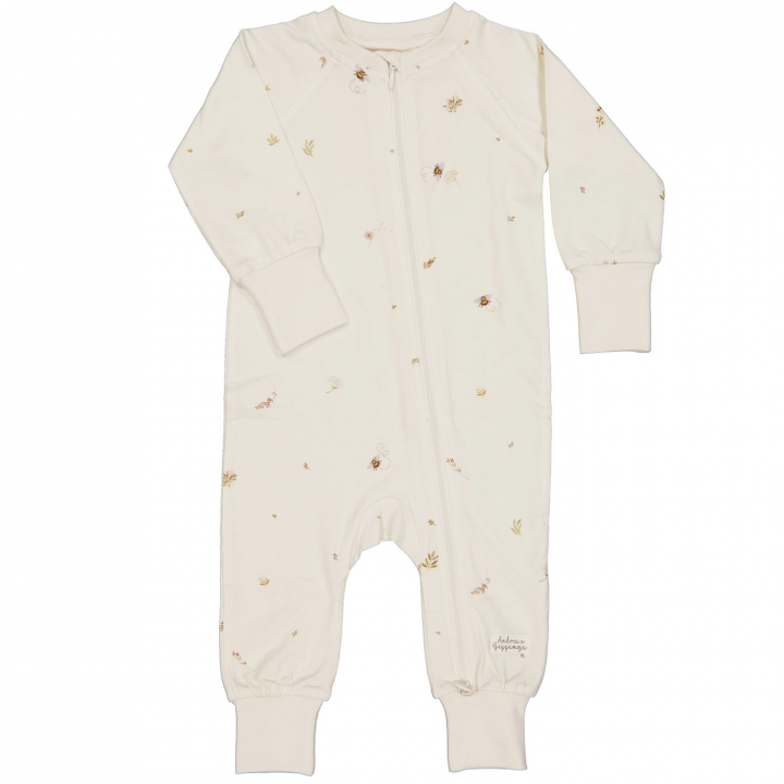 Läs mer om Geggamoja Pyjamas Bambu Sweet Nature Beige 50/56