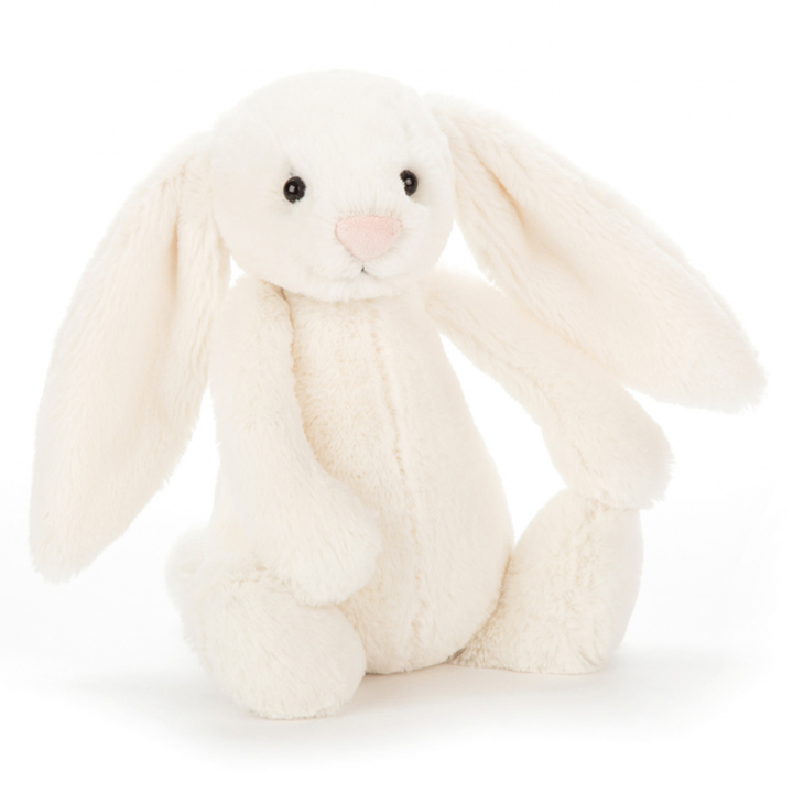 Läs mer om Jellycat Bashful Cream Bunny Gosedjur M