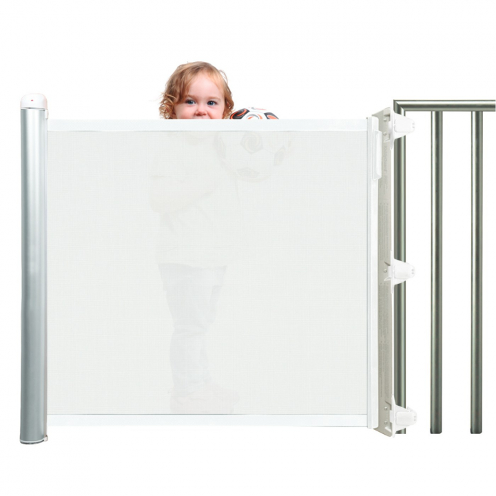 Lascal KiddyGuard Accent Säkerhetsgrind Vit 100 cm