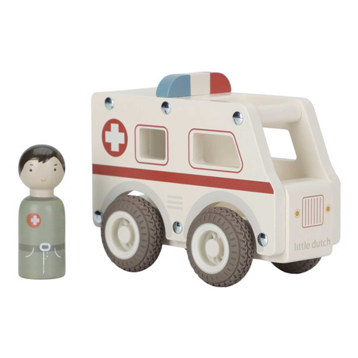 Little Dutch Ambulans med figur