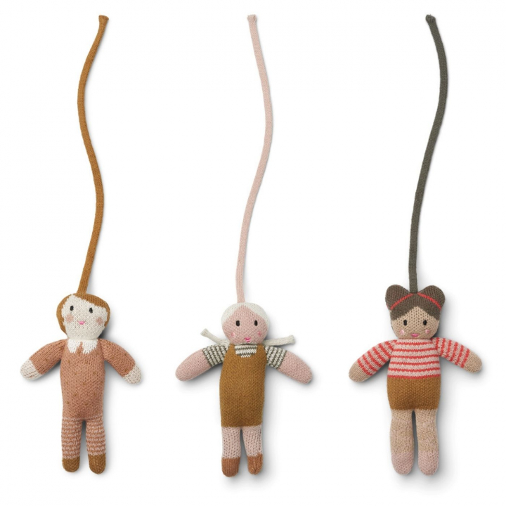 Läs mer om Liewood Jones Figurer till Babygym 3p Dolls