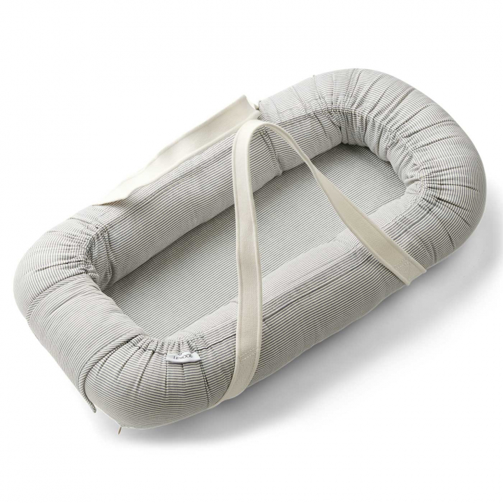 Liewood Gro Babynest Stripe Blue wave/Creme