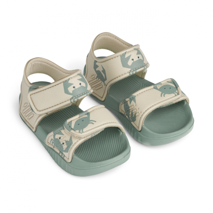 Läs mer om Liewood Blumer Sandal Crab/Sandy Strl 20