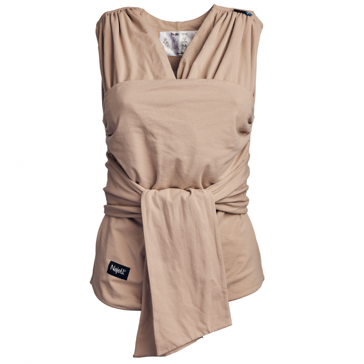 Najell WRAP Bärsjal Biscotti Cream M