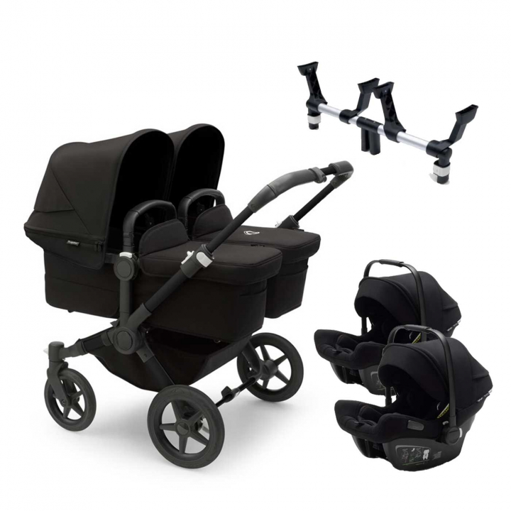 Läs mer om Bugaboo Donkey 5 Twin + Bugaboo Babyskydd