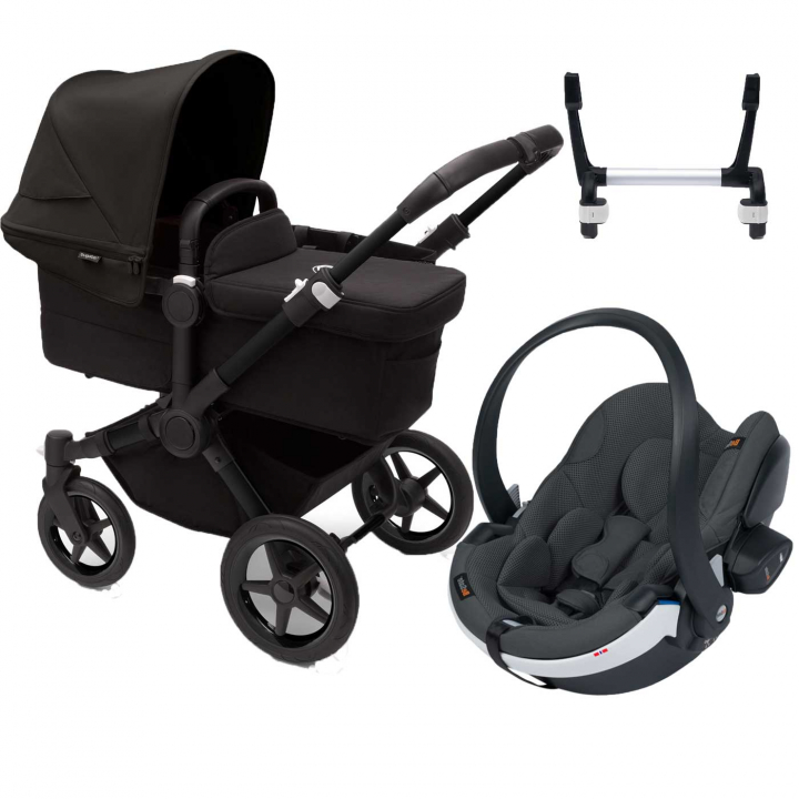 Läs mer om Bugaboo Donkey 5 Mono Duovagn + Besafe izi Modular X2