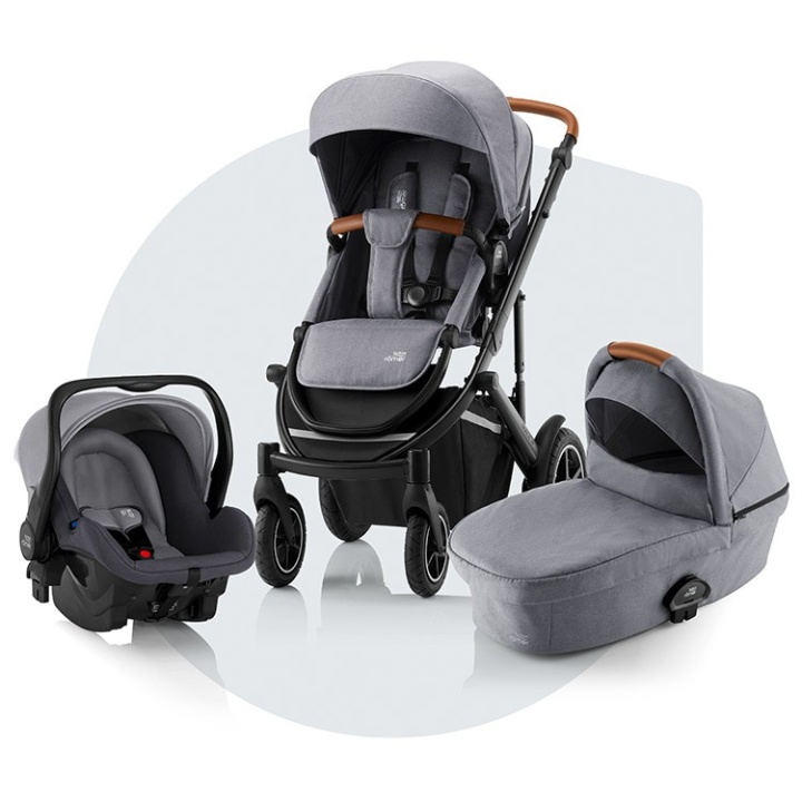 Paketpris Britax Smile 3 Duovagn och Britax Primo babyskydd