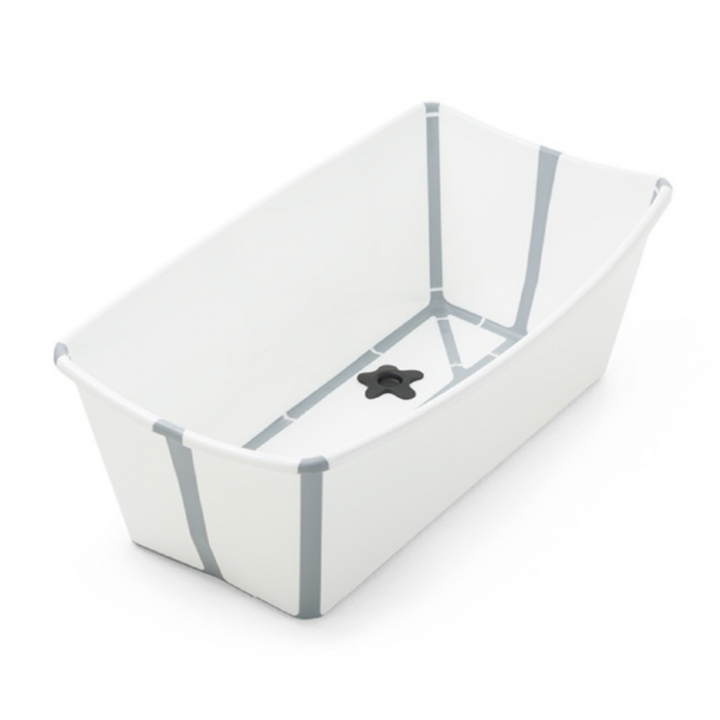 Läs mer om Stokke Flexi Bath Badbalja Heat Sensitive White