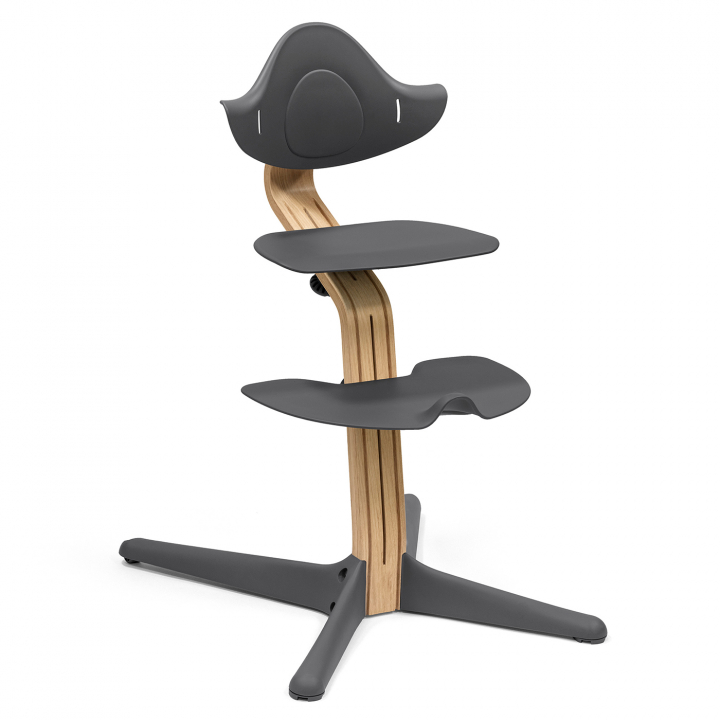 Stokke Nomi Stol Oak Anthracite