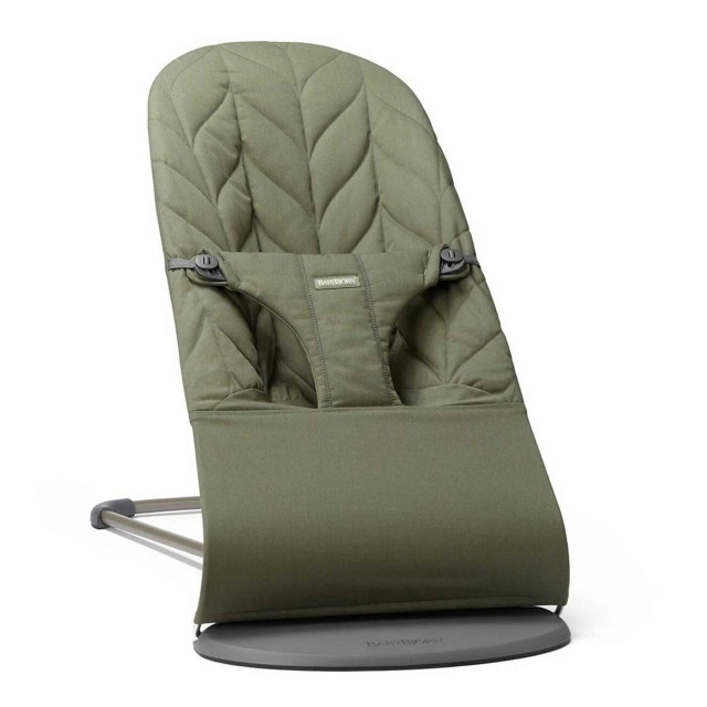 BABYBJÖRN Babysitter Bliss Petal Quilt Vävd Mörkgrön