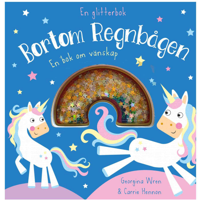 Barthelson förlag En glitterbok - Bortom regnbågen