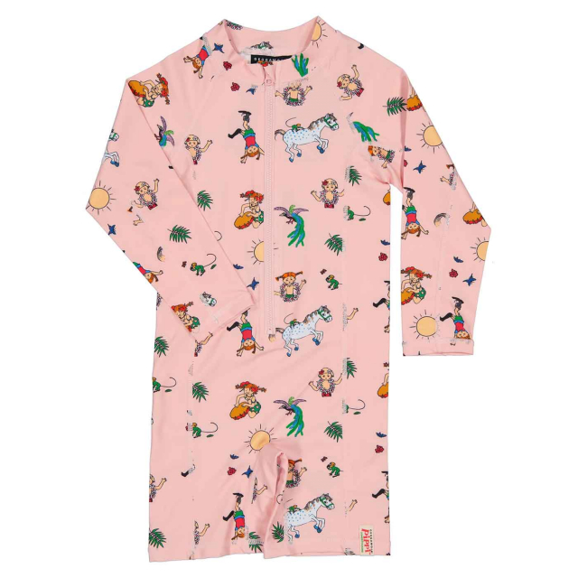 Geggamoja UV-Dräkt Pippi Långstrump Rosa