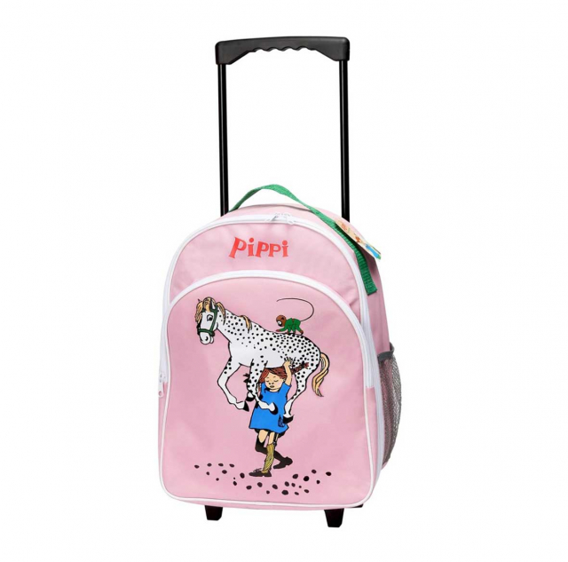 Pippi Resväska för barn Rosa