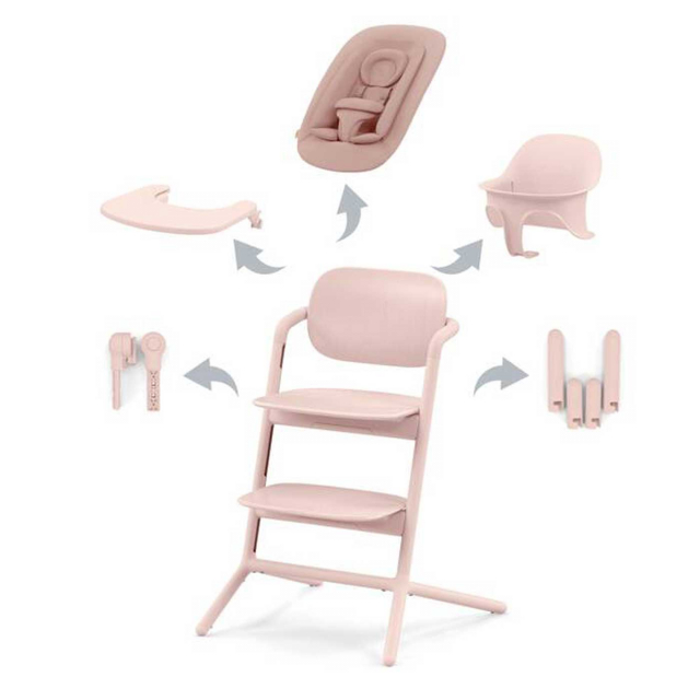 Cybex Lemo Matstol 4-in-1 Pearl Pink