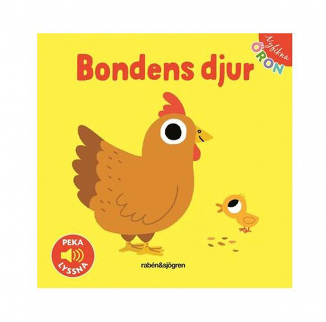 Pekbok Nyfikna Öron Bondens Djur