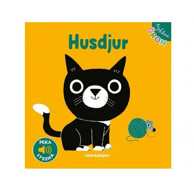 Pekbok Nyfikna Öron Husdjur