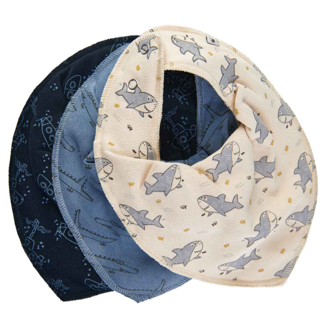 Pippi Dregelhaklapp Dark blue 3p