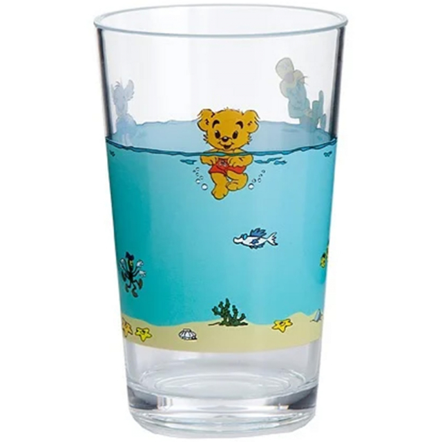 Bamse Dricksglas Akryl