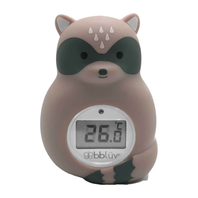 bblüv Bad & Rumstermometer Tvättbjörn