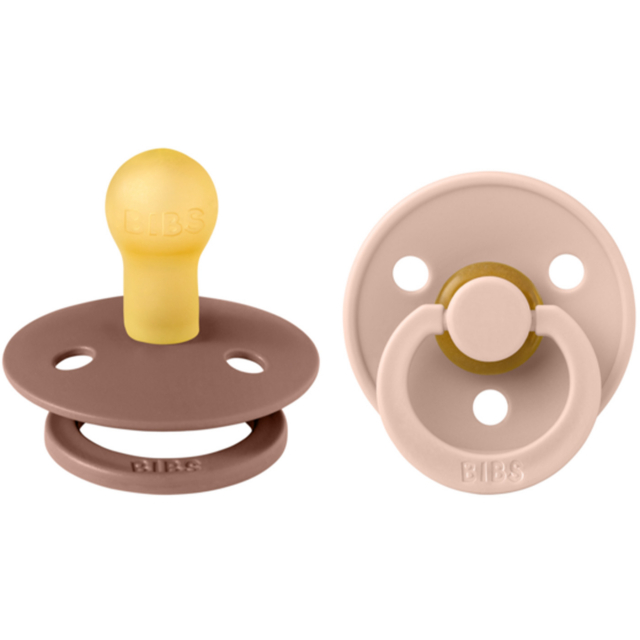 Bibs Colour Napp 2-pack Woodchuck/Blush Strl 1