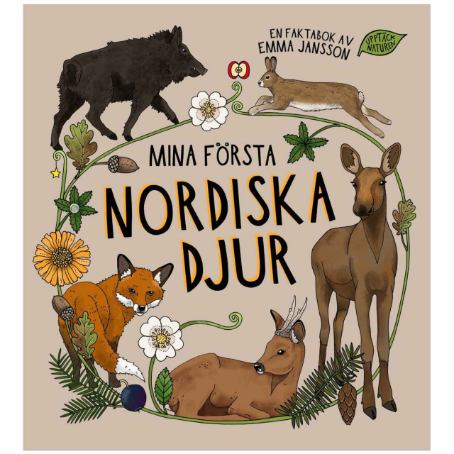 Triumf förlag Mina första nordiska djur