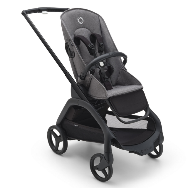 Bugaboo Dragonfly Bas BLACK/GREY MELANGE