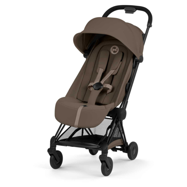Cybex Coya Resevagn Matt Black/Coconut Brown