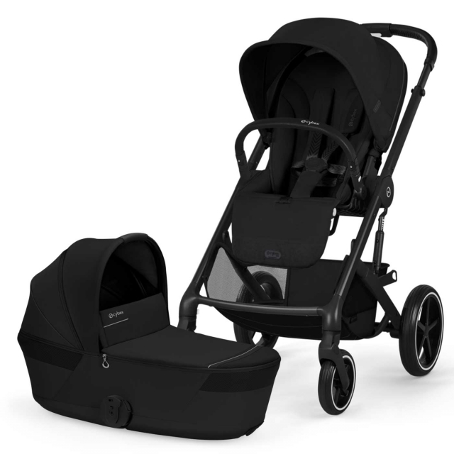 Cybex Balios S Lux DUO med Fold-Cot Moon Black