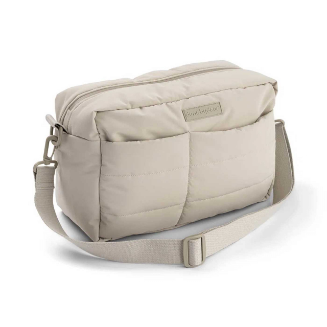 Done By Deer Skötväska Quiltad Beige