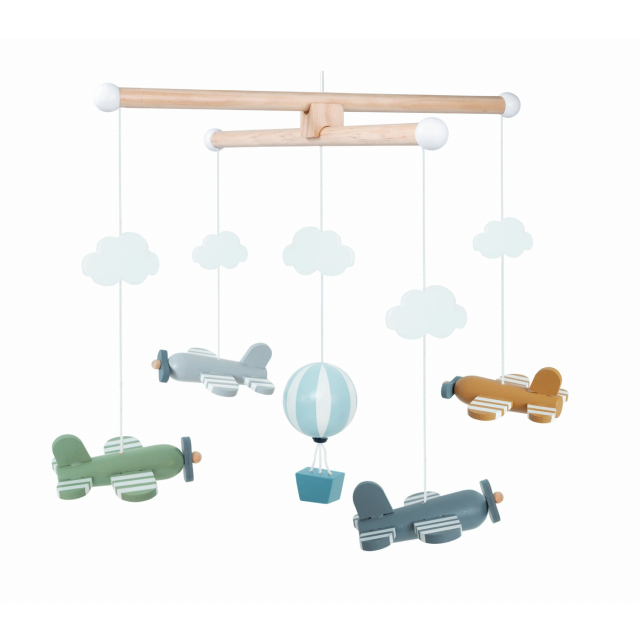 Jabadabado Trämobil Flygplan