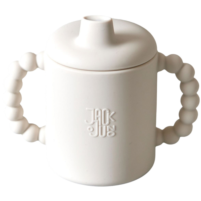 Jack o Juno Bubble Sippy Cup Cream