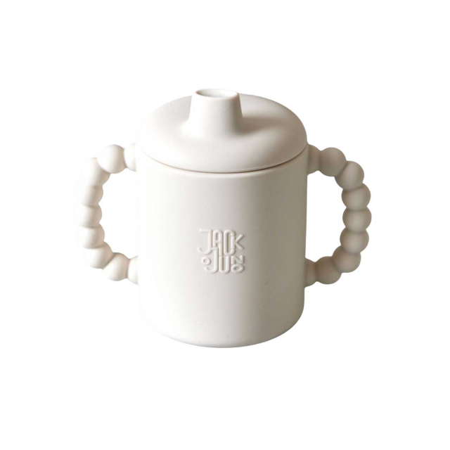Jack o Juno Bubble Sippy Cup Cream