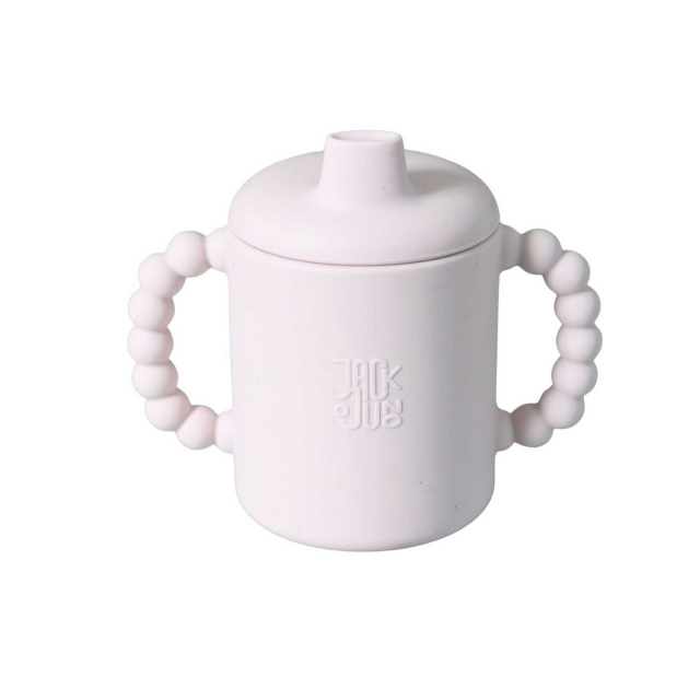 Jack o Juno Bubble Sippy Cup Light Pink