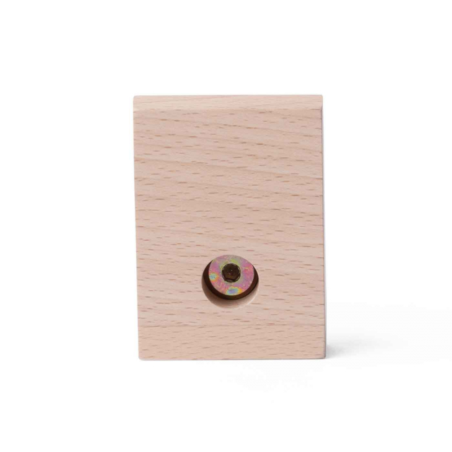 KAOS Klapp Väggkrok för Matstol Bok Natural