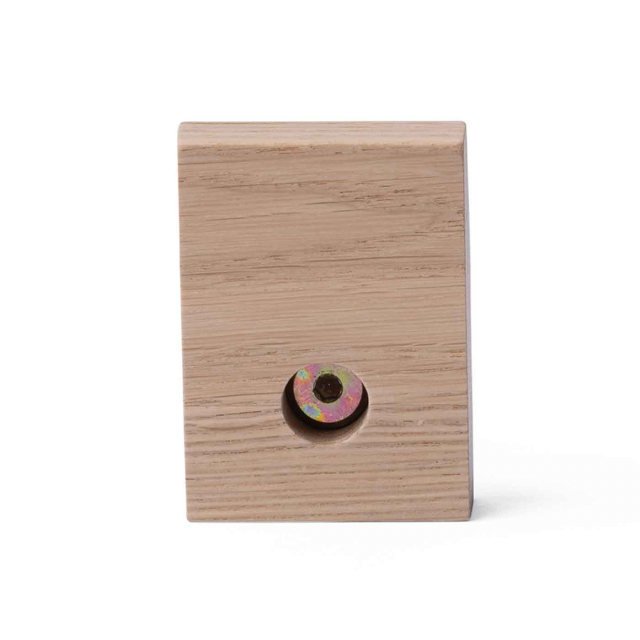 KAOS Klapp Väggkrok för Matstol Ek Natural