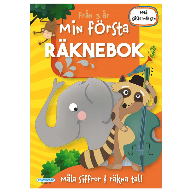 Kärnan Pysselbok Min Första Räknebok