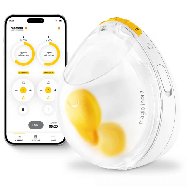 Medela Magic InBra Bärbar Bröstpump Enkel