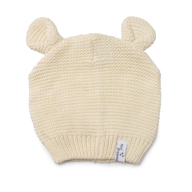 Mini Dreams Babymössa Cute Offwhite 0-3 mån