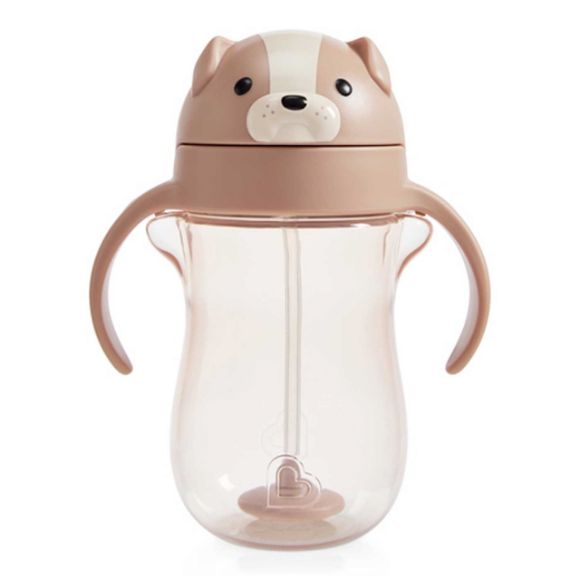 Munchkin Tip & Sip Sugrörsmugg Hund