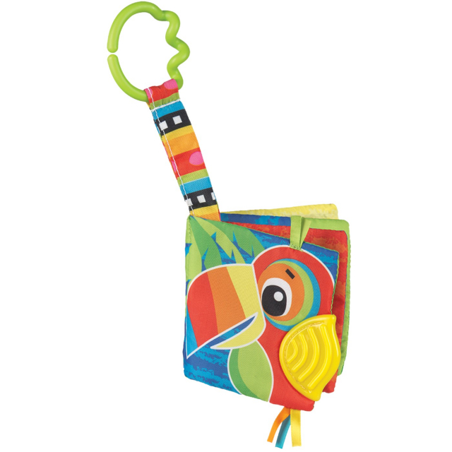 Playgro Jazzy Jungle Teether Book Bitleksak