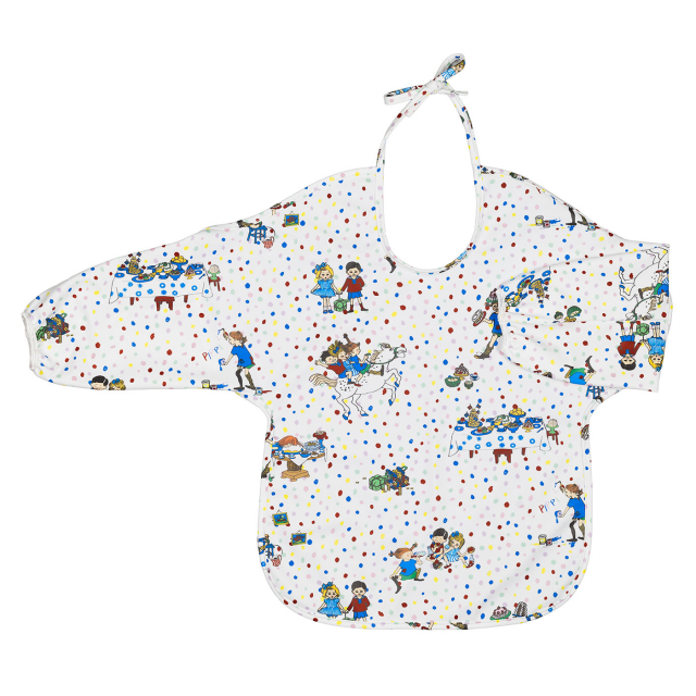  Pippi Födelsedag Haklapp med ärm