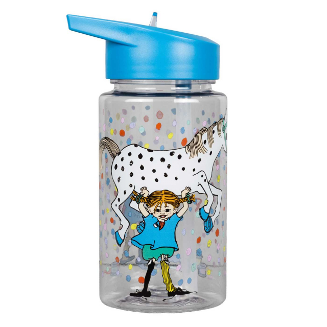 Pippi Vattenflaska Födelsedag Blå