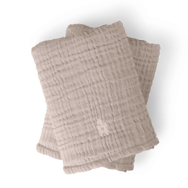 Sebra Skötunderlägg i muslin Jetty Beige