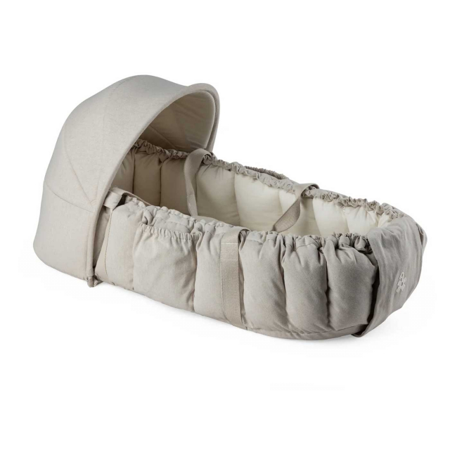 Sebra 3 i 1 Babynest med sufflett Morning Beige Melange