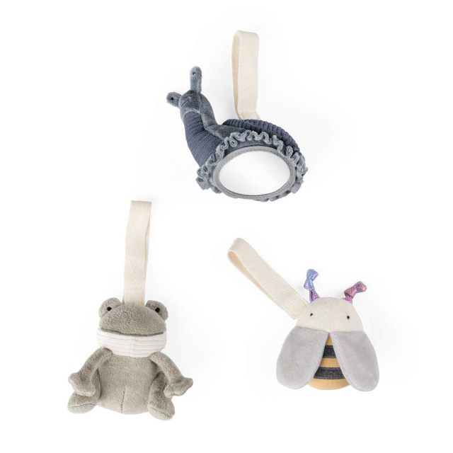 Sebra Aktivitetsleksak 3 pcs