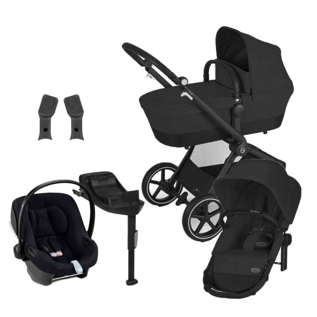 Cybex EOS Duovagn + Aton B2 Babyskydd + Bas