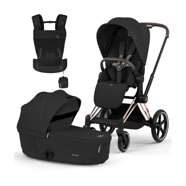 Cybex Priam 2026 Rosé Chassi + Laya Bärsele